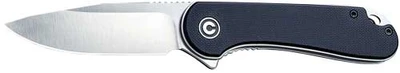 Civivi Knife Elementum 2.96" - Black G10/satin D2 Liner Lock