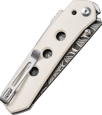 Civivi Knife Vision Fg 3.54"  Ivory G10/damascus Blade