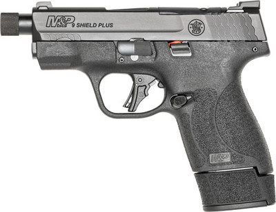 Sampw Mampp9 Shield Plus Optics Ct Night Sgt Threaded Bbl 3 Mags
