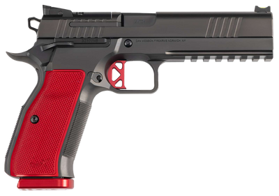 Dan Wesson DMX BlackRed 9MM 5quot barrel 19 rounds  Optics Ready