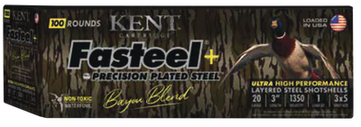 Kent Cartridge Fasteel +, Kent Cc203fsp283x5 Bayou B 20 3  3&5       1 100/2