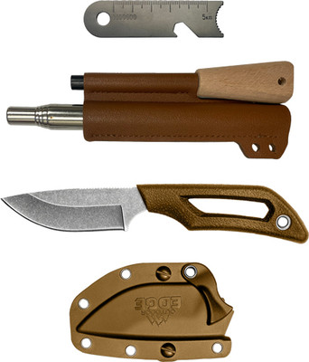 Outdoor Edge Pivot Drop Point  & Ferro Rod W/sheath Promo!