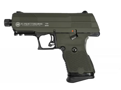Hi point Pistol Yc9 9mm 10rd 393quot Olive Drab Slide Thread