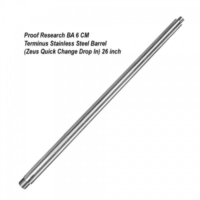 Proof Research Terminus Zeus Barrel Bolt 6cm 26 Length