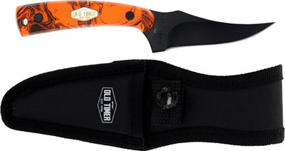 Old Timer Knife Sharpfinger  3.25" Orange Camo Promo Q3<