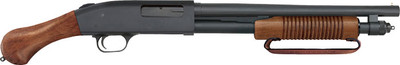 Mb 590 20ga. 3" 6sht Night  Stick Shockwave Corncob Forend