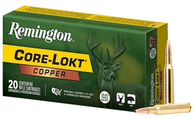 Remington Ammunition Core Lokt Copper .270 WIN 130gr hollow point [MPN: R27855] 20 rounds