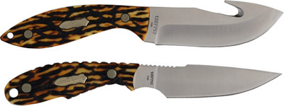 Uncle Henry Knife 2piece  Fixed Staglon W/shth Promo Q3<