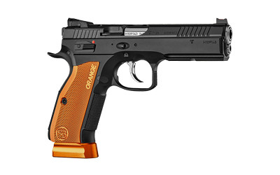 Cz Shadow 2 Orange Or 9mm 17rd Mag Black Polycoat Steel Frame