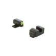 Ameriglo Trooper Tritium Handgun Sight Set for Springfield XD Green Rear with Lumigreen Front