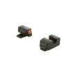 Ameriglo Trooper Tritium Handgun Sight Set for Sig with #6 Front and #8 Rear Green Orange