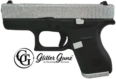 GLOCK 42 380ACP 325 GLITTER GUN DIAMOND