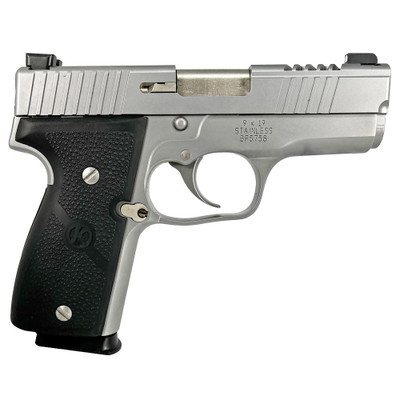 Kahr K9 Limited Edition Cut Out Stainless Steel Slide Handgun 9mm Luger 7rd Magazines 36quot Barrel TruGlo Sights