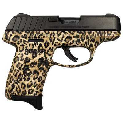 Ruger EC9s Leopard Print Handgun 9mm Luger 7rd Magazine 312quot Barrel