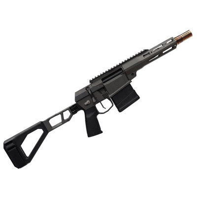 Q The Fix Handgun 86BLK 10rd Magazine 8quot Threaded Barrel Black with Brace