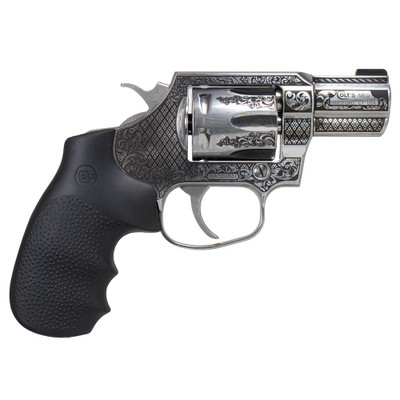 Colt King Cobra Carry quotFiligree FrameBlackquot 357 Rem Mag 6rd Capacity 2quot Barrel Stainless Finish Black Rubber Grips