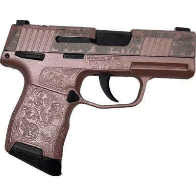 Sig Sauer quotGun amp Rosesquot P365 Optic Ready Handgun 9mm Luger 10rd Magazines2 31quot Barrel X RAY 3 Sights Manual Safety