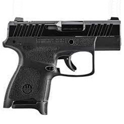 Beretta APXA1 Carry LE Handgun 9mm Luger 8rd Magazine1 3quot Barrel Black GripSlide