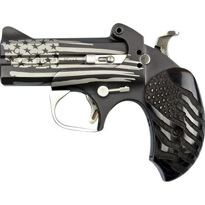 Bond Arms Old Glory Handgun .45/410 2rd Capacity 3.5" Barrel Black Flag Driving Holster