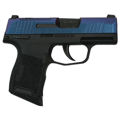 Sig Sauer quotMongoose Purplequot P365 Optic Ready Handgun 9mm Luger 10rd Magazines2 31quot Barrel XRAY 3 Sights Manual Safety