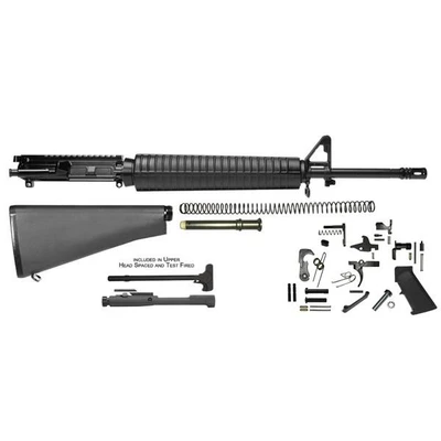 DelTon AR15 Heavy Rifle Kit 20" Barrel 1:9 Twist