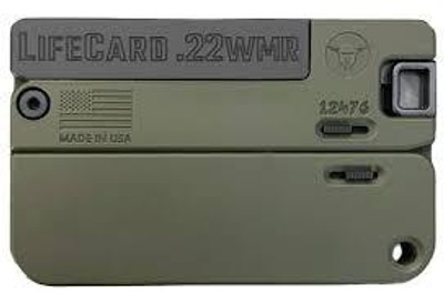 Trailblazer Firearms LifeCard 22 WMR Single Action Handgun Bazooka Green