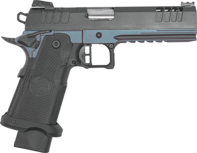 Glfa 1911ds Synergy 9mm 5quot 20 Shot Blk Slide Titanium Frame