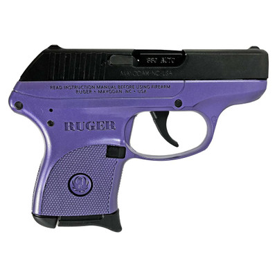 Ruger LCP 380 ACP Pistol 275quot Barrel Purple Pearl Frame Only