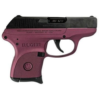 Ruger LCP 380 ACP Pistol 275quot Barrel Black Cherry Frame Only