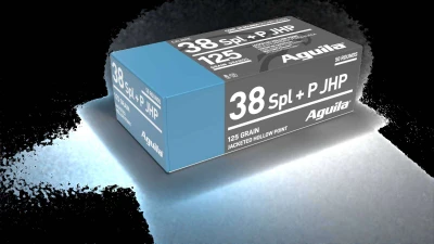Aguila .38 SPECIAL +P, 125gr, JHP - 50 rounds