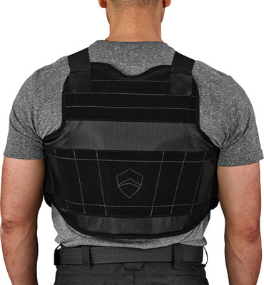 Bulletsafe Concealable Blltprf - Vest Large Black W/cls Armor