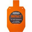 Champion Impact Steel Silhouette Target 75% IPSC Rifle Rated Orange