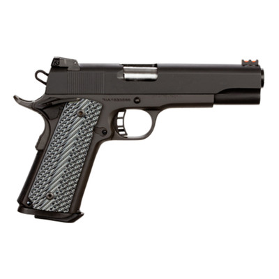 Armscor Rock Island 1911 Full Size 10MM 5quot Barrel Steel Frame Parkerized Finish G10 Grips Adjustable Sights 8Rd