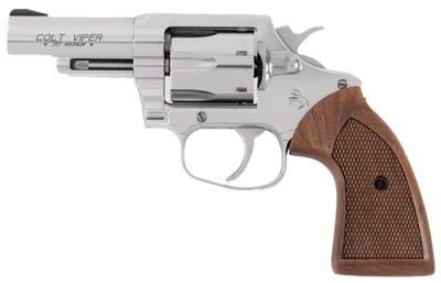 COLT VIPER 357MAG 3 SS HALF LUG WALNUT BLEM