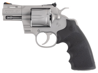 COLT PYTHON 357MAG 25 MATTE SS RUBBER BLEM