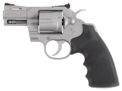 COLT PYTHON 357MAG 2.5 MATTE SS RUBBER BLEM