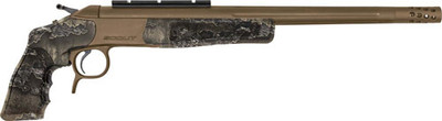 CVA Scout Pistol 22-250, 14" barrel, 1 rnd break action - Bronze [MPN: CP614S]