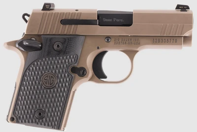 Sig Sauer P938 9389escpnambi 938 9mm Emp Scpn Fde