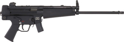 Hk Sp5l Pistol 9mm 16.5" Bbl 2 10rd Mags Black 
 