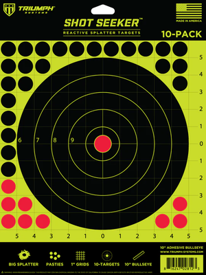 Triumph Systems Shot Seeker 090010002 10"bullseye  10p