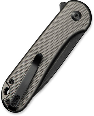 Civivi Knife Elementum Ii 2.9"  Daimond Pattern Gray/black