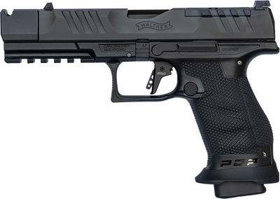 Walther Pdp Pro x Ppm Compact 9mm 46quot 10 shot Black Frame