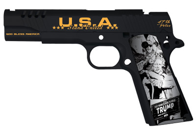 AUTOORDNANCE 1911 TRUMP FIGHT 45AC BLEM