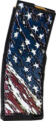 Amend2 Ar15 Magazine 5.56x45  30rd Poly Mod3 American Flag