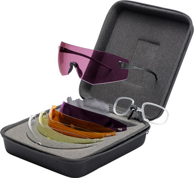 Browning Comp Series Shooting  Glasses W/5 Lenses & Case