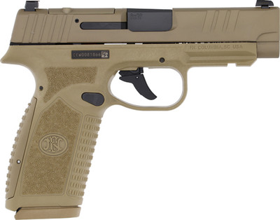 Fn Reflex Xl Mrd 9mm Luger 1 15rd 18rd Fde No Safety