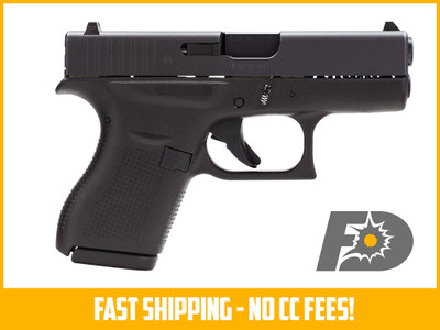 GLOCK G42 Gen 3 380 ACP 325in Barrel 6rd US Black MPN UI4250201