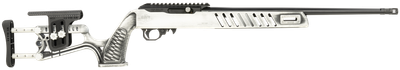 Black Rain Ordnance Professional 22 LR 18.50" 10+1 White Battleworn