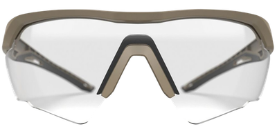 Glock Tactical Glasses - Crossover Desert Tan Clear Len
