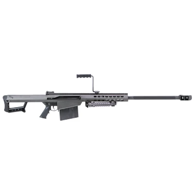 Barrett M82A1 .50 BMG, 29" Barrel, 10 rnd, Flip-Up Sights - Black [MPN:13316]